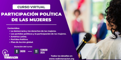Curso Virtual: Participación Política de las Mujeres 