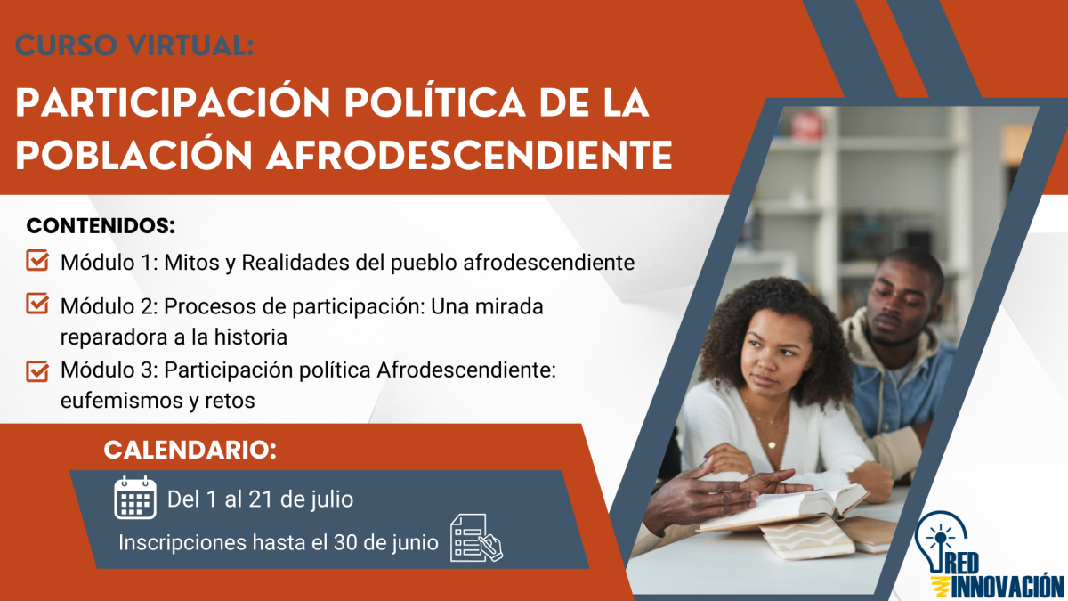 Curso virtual: Participación Política de la Población Afrodescendiente