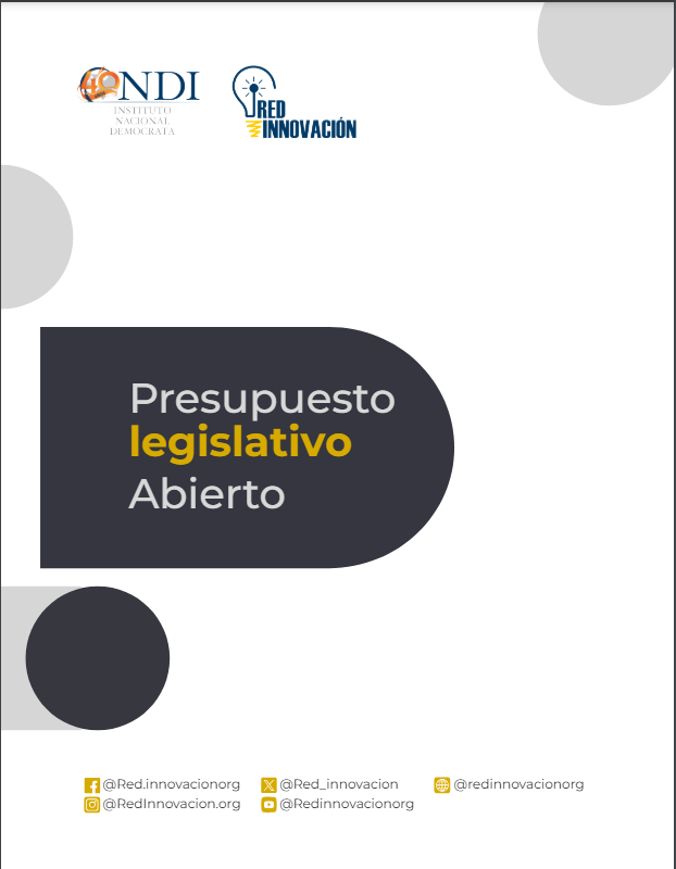 Portada presupuesto legislativo abierto