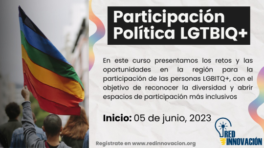 Curso virtual: Participación Política LGTBIQ+