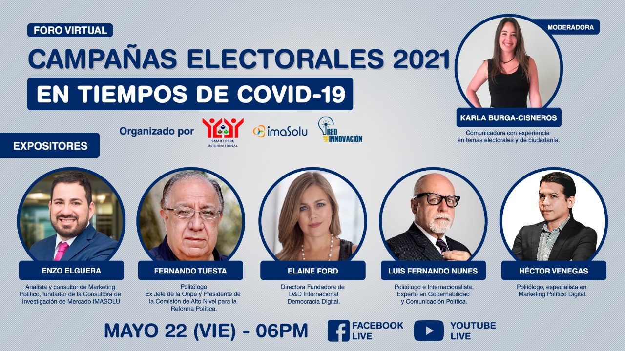 Foro Virtual Campañas Electorales 2021 en tiempos de Covid-19 | Red  Innovacion